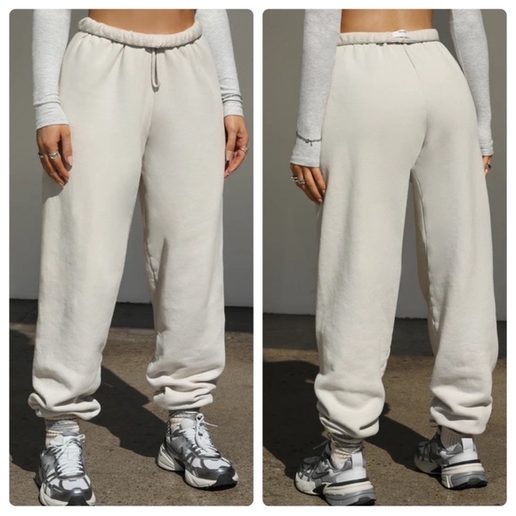 Joah Brown Pants - Joah Brown Oversized Joggers Sahara French Terry Size
S/M